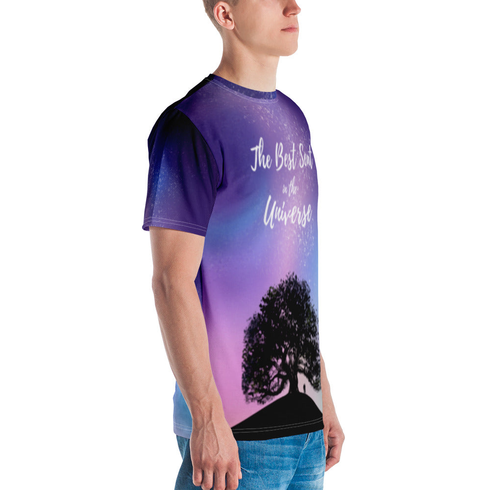 All Over Men's Best Seat in the Universe T-Shirt