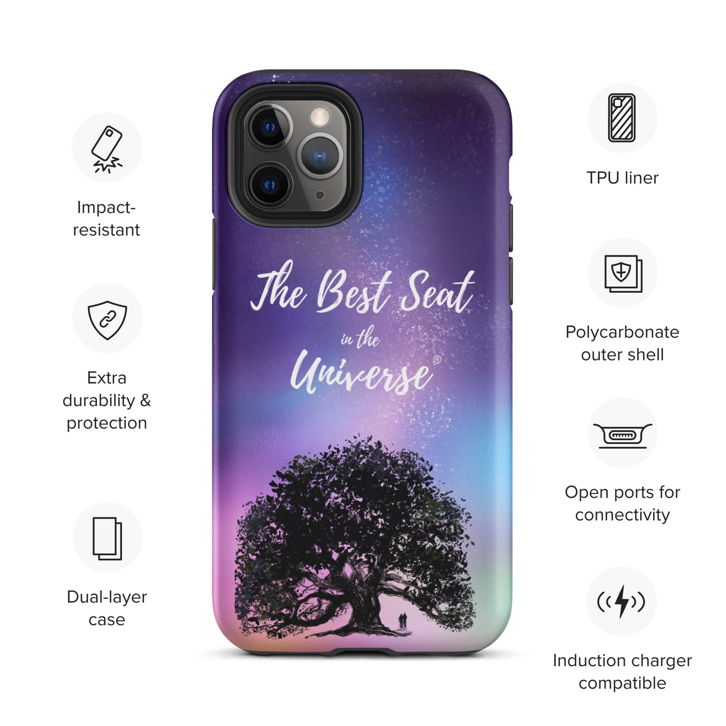 Best Seat in the Universe iPhone case