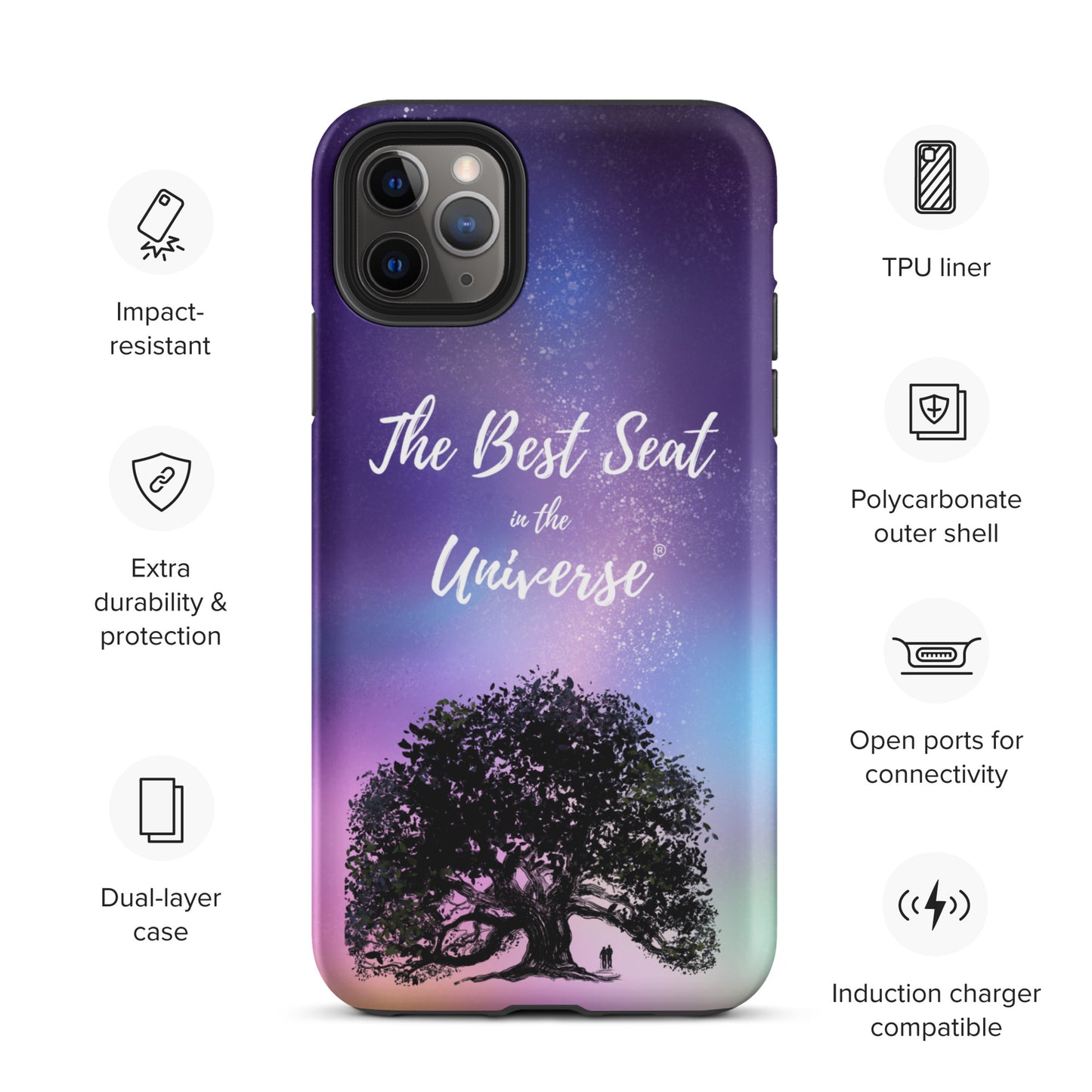 Best Seat in the Universe iPhone case