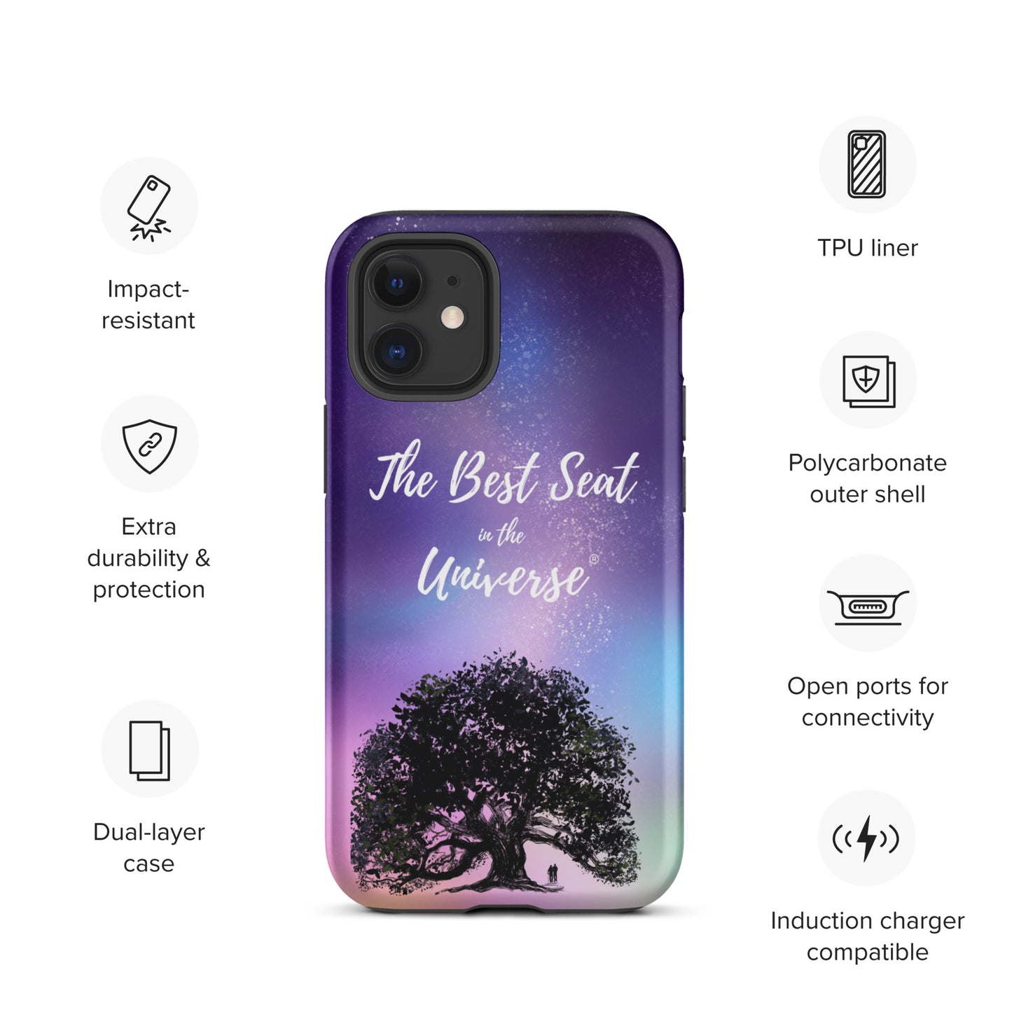 Best Seat in the Universe iPhone case