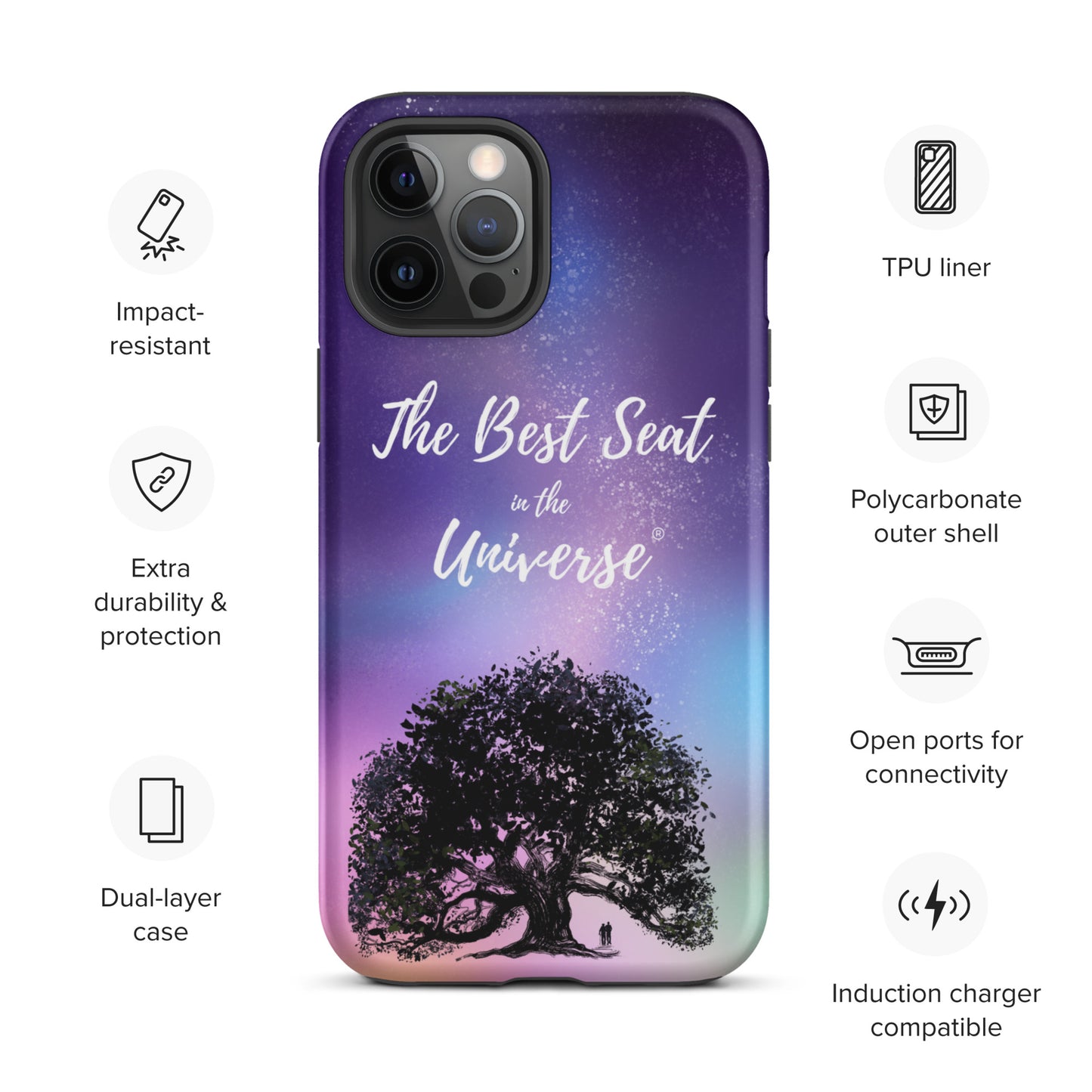 Best Seat in the Universe iPhone case