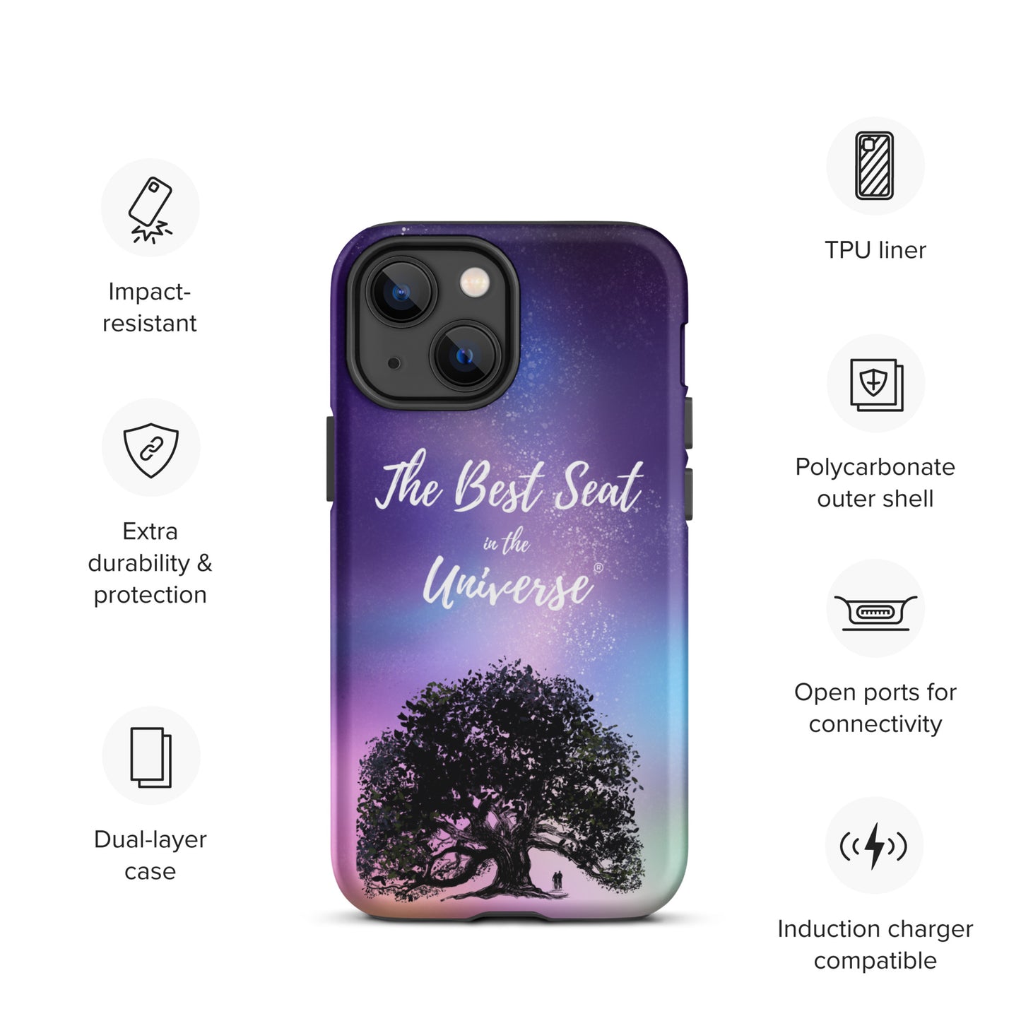 Best Seat in the Universe iPhone case