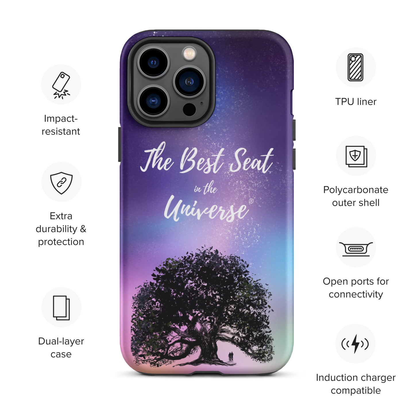 Best Seat in the Universe iPhone case