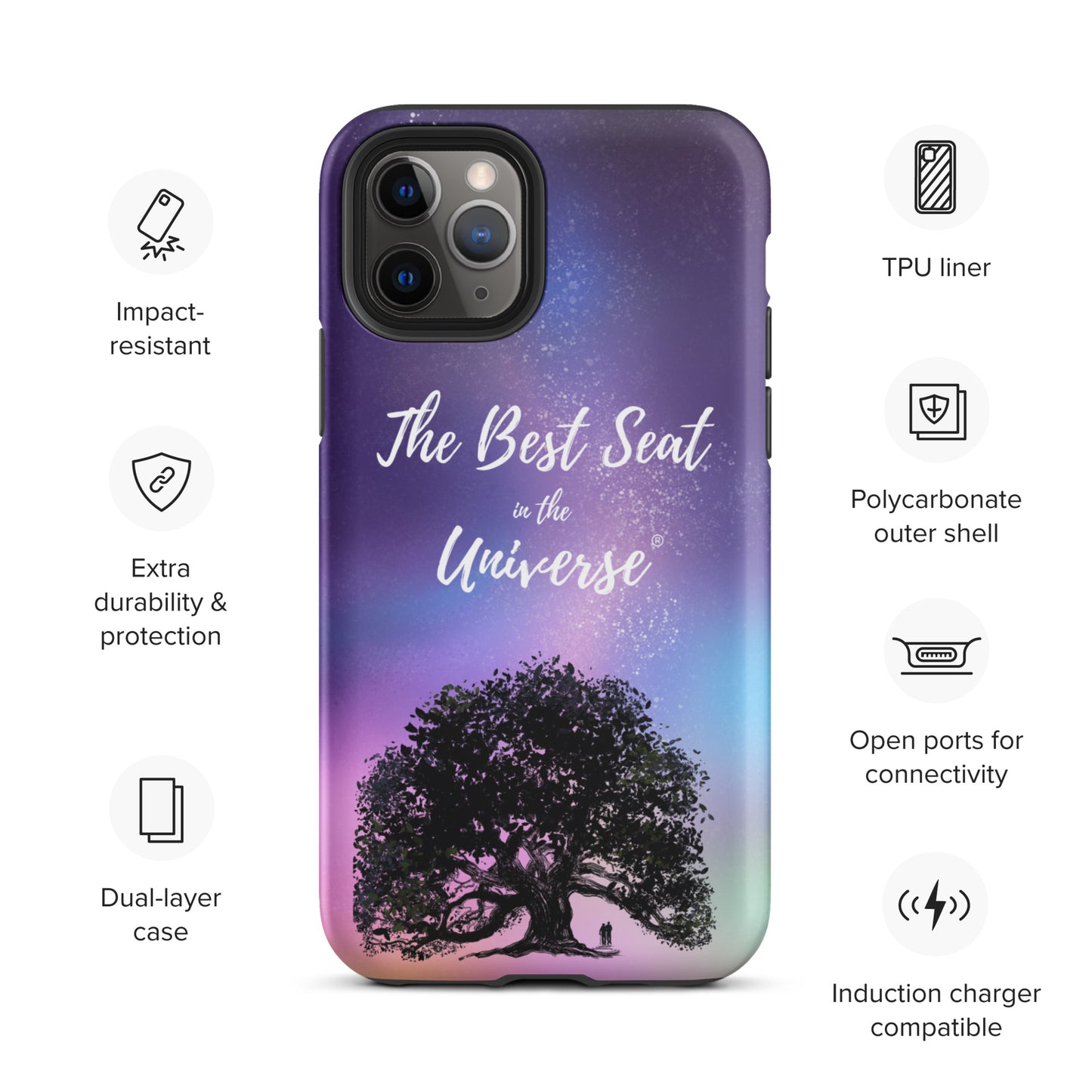 Best Seat in the Universe iPhone case