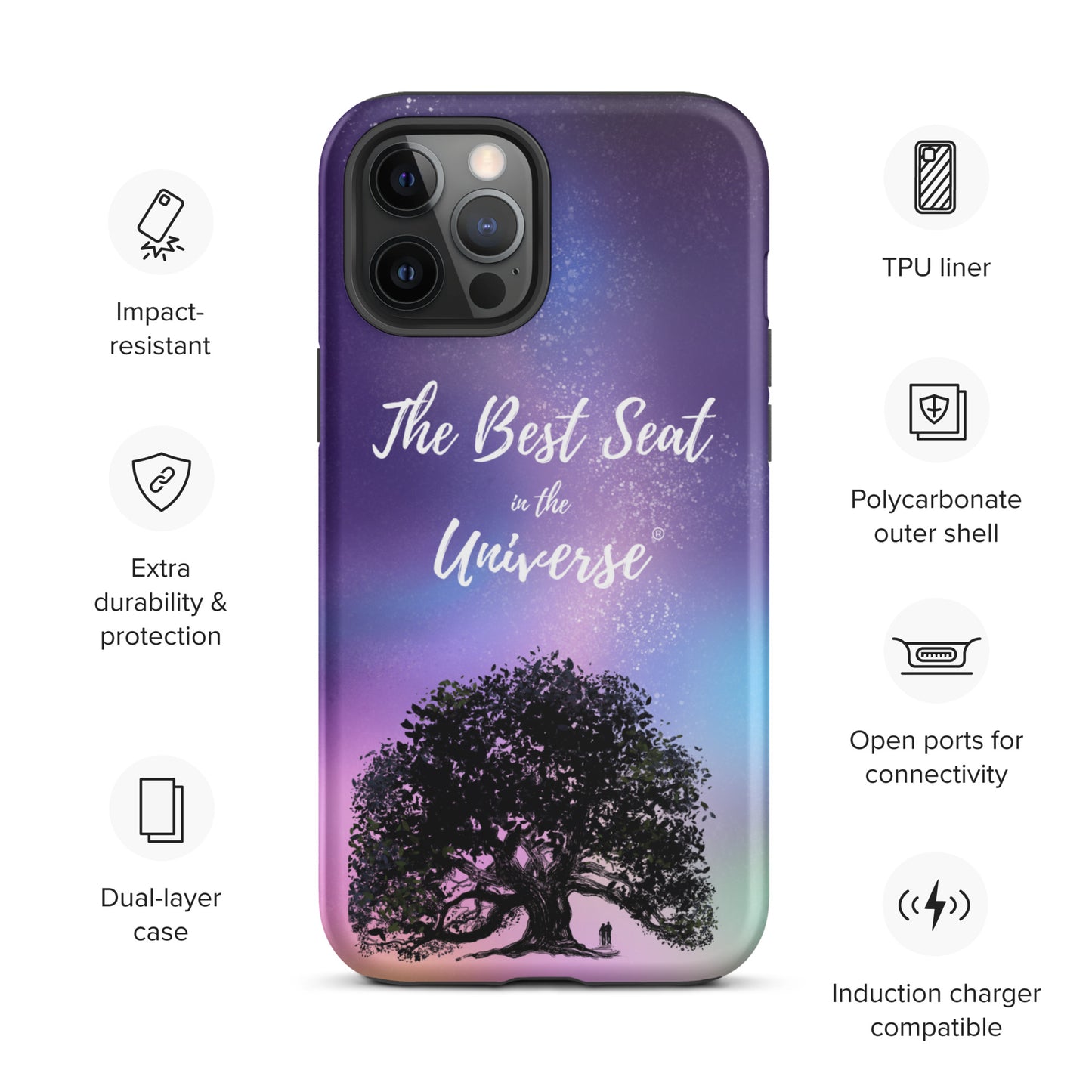 Best Seat in the Universe iPhone case