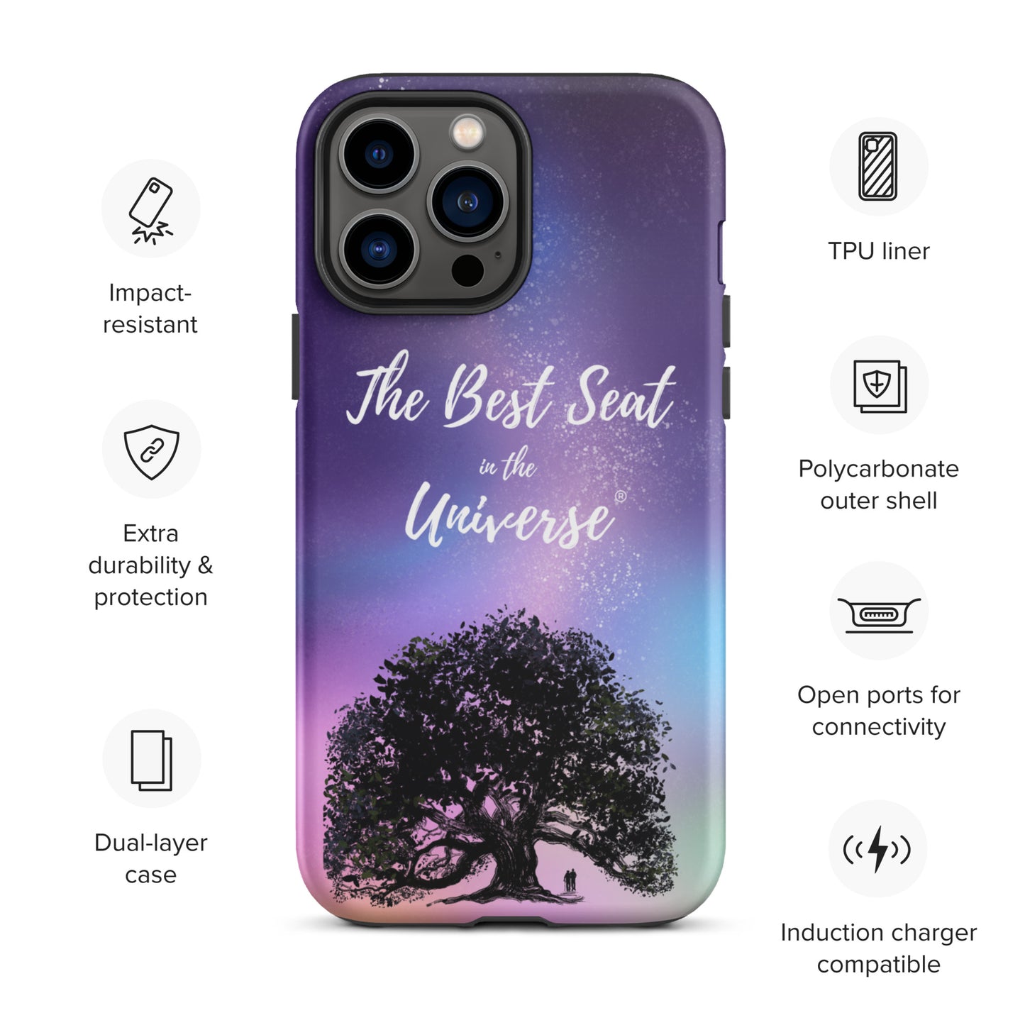 Best Seat in the Universe iPhone case